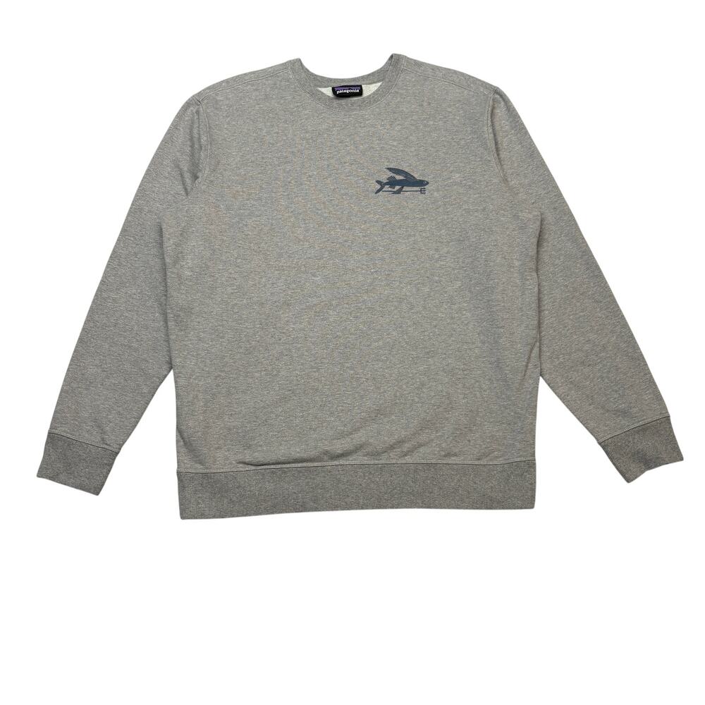 Patagonia Flying Fish Midweight Crewneck Sweatshirt Men's Large Gorpcore